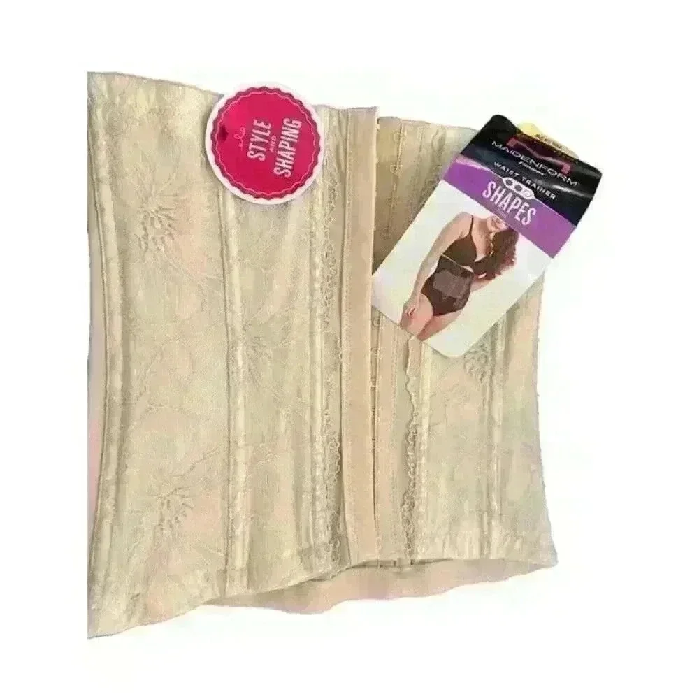 Maidenform Flexees Women's Small Shapes FIRM Control Lace Waist Trainer W82006